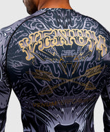 Venum Rashguard Wolf Atak - Zwart/Grijs