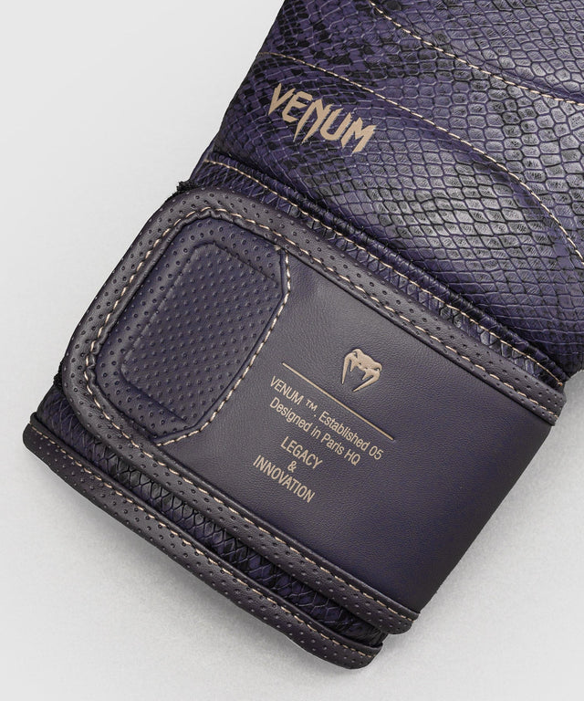 Venum Bokshandschoenen Impact Evo Scales - Donkerpaars