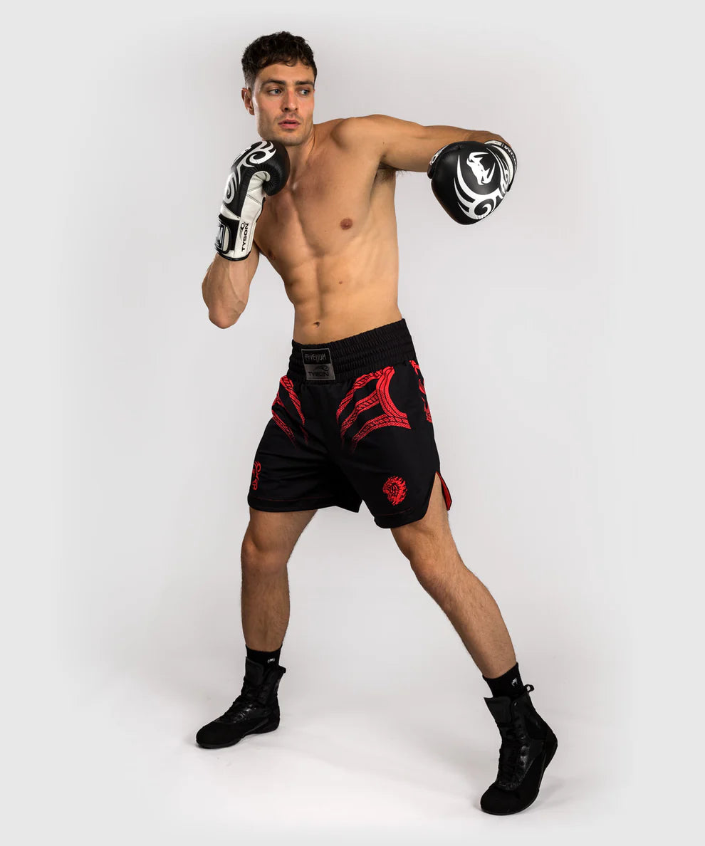 Venum x Mike Tyson Boksbroek Tiger - Zwart/Rood