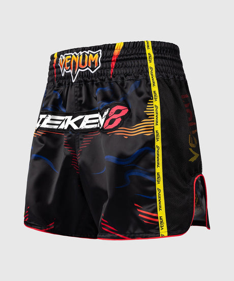 Venum Muay Thai Short TEKKEN 8 Yoshimitsu - Zwart/Oranje - foto 2