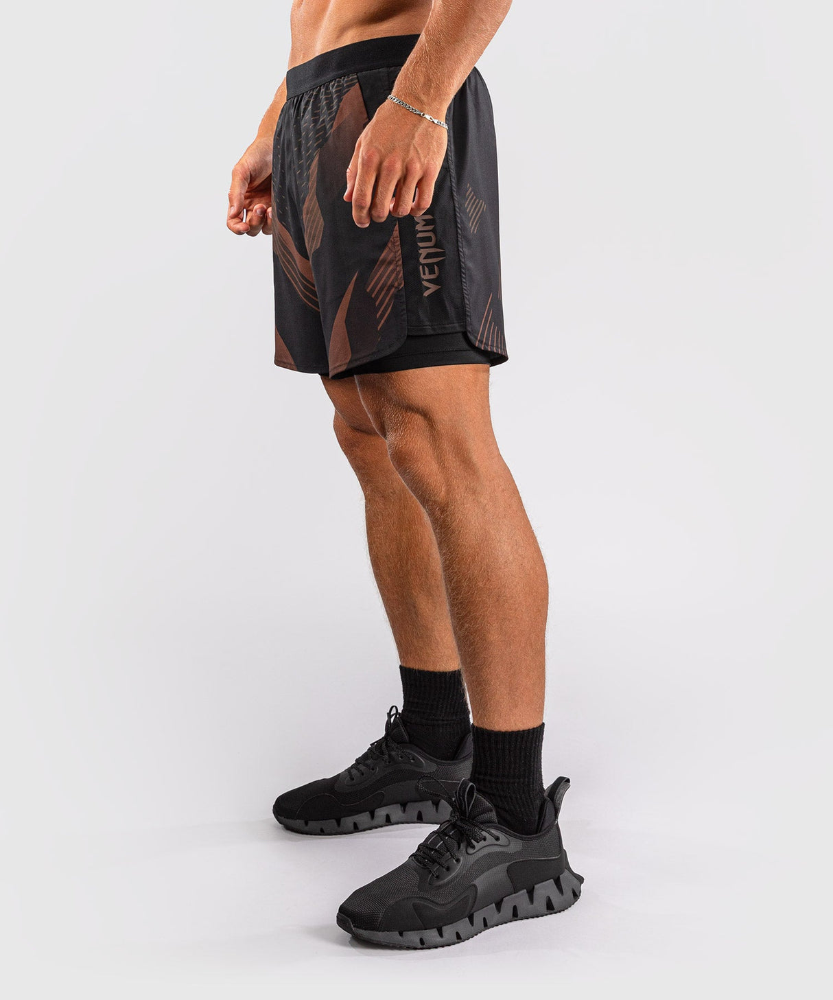 Venum MMA Shorts No-Gi 6.0 - Zwart/Bruin