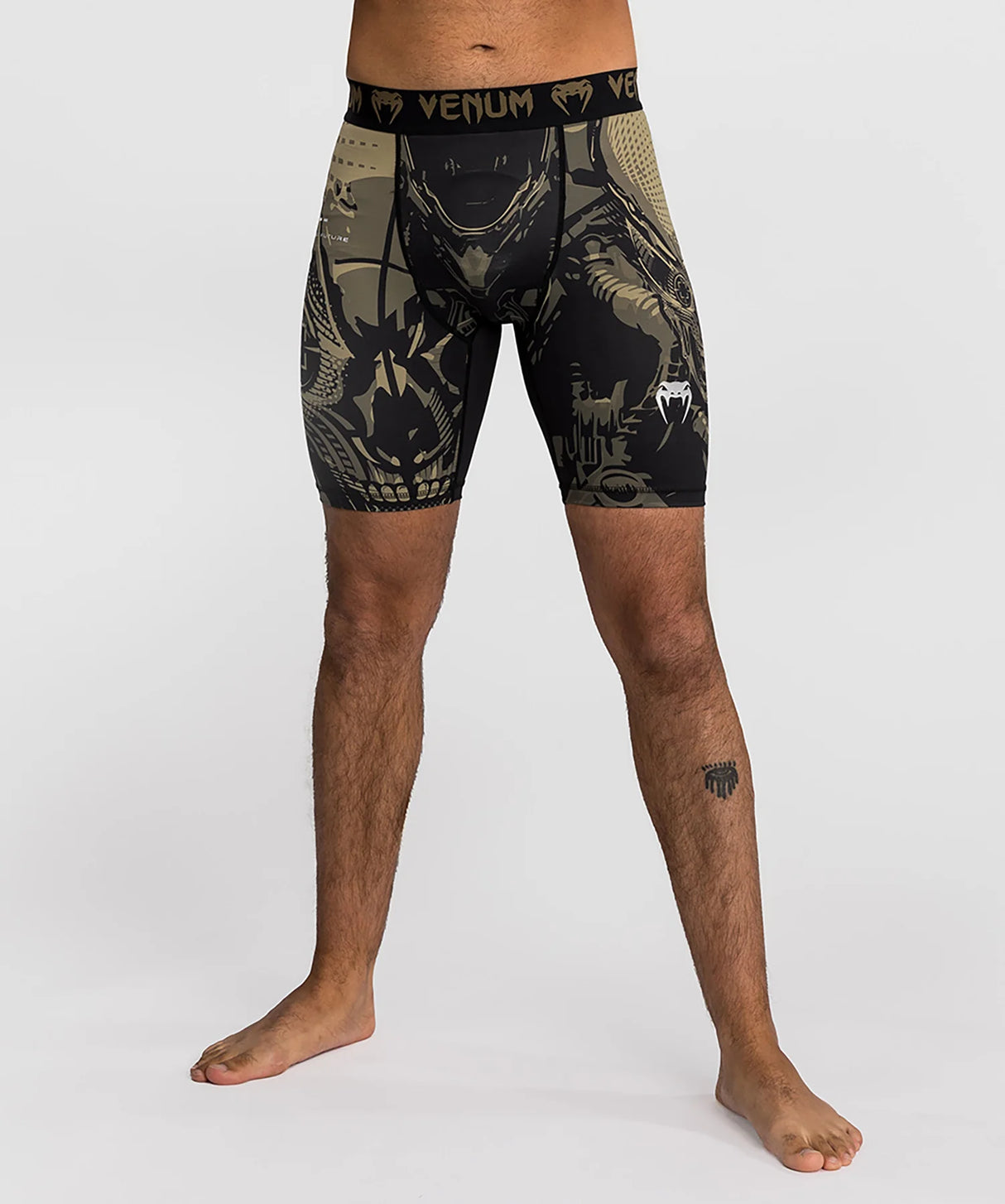 Venum Compressie Shorts Invader - Zwart/Zand