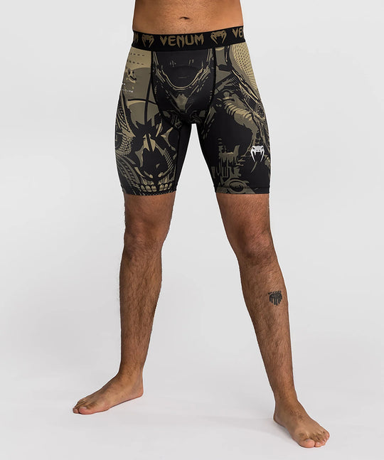 Venum Compressie Shorts Invader - Zwart/Zand