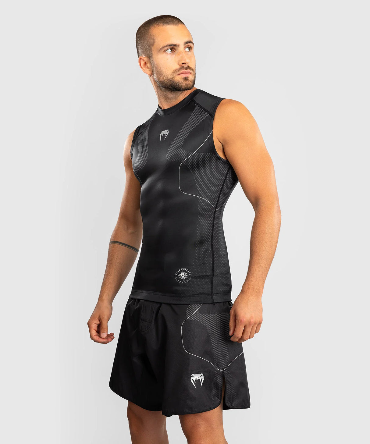 Venum Rashguard Mouwloos Nexus - Zwart