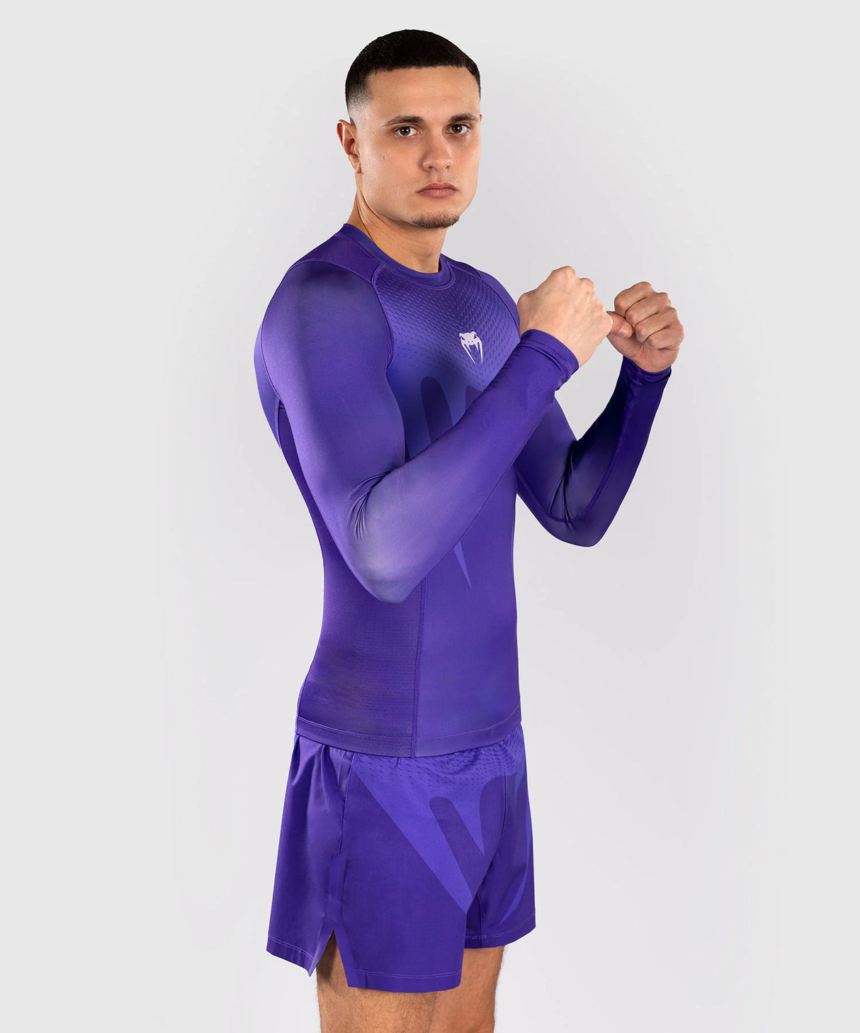 Venum No Gi Rashguard Lange Mouwen - Paars