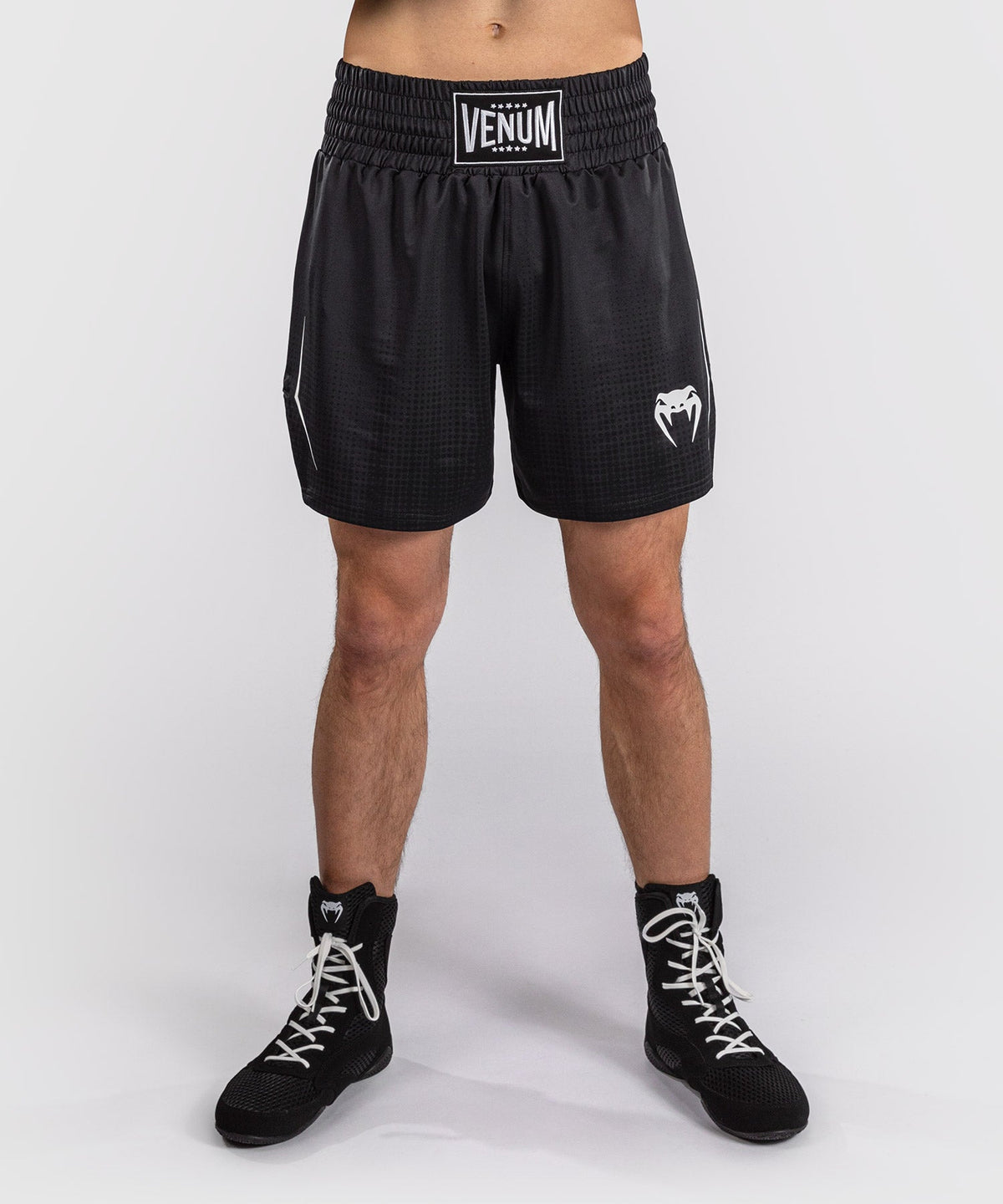 Venum Boksshorts Stealth - Zwart/Wit