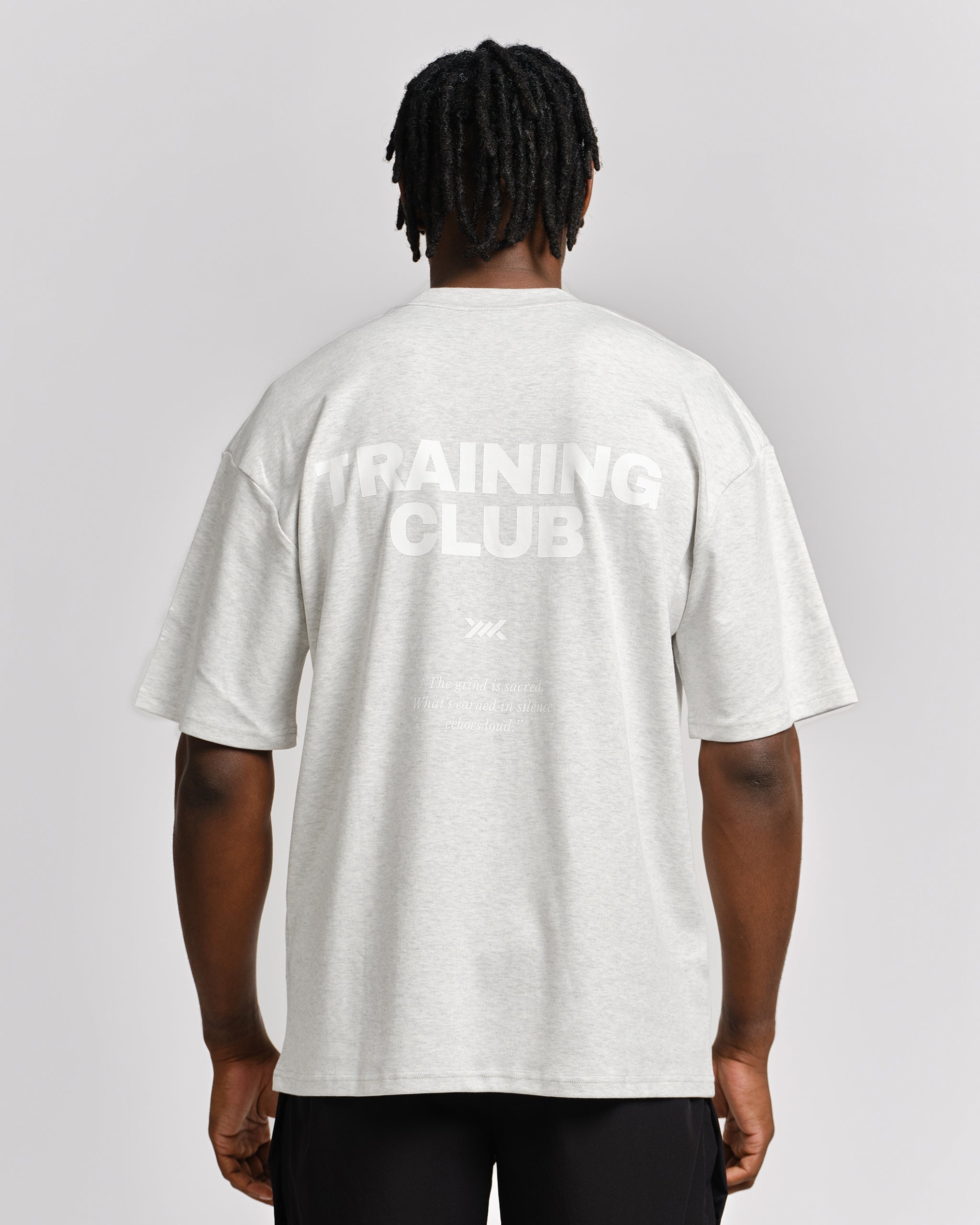 Caged T-Shirt Training Club - Lichtgrijs