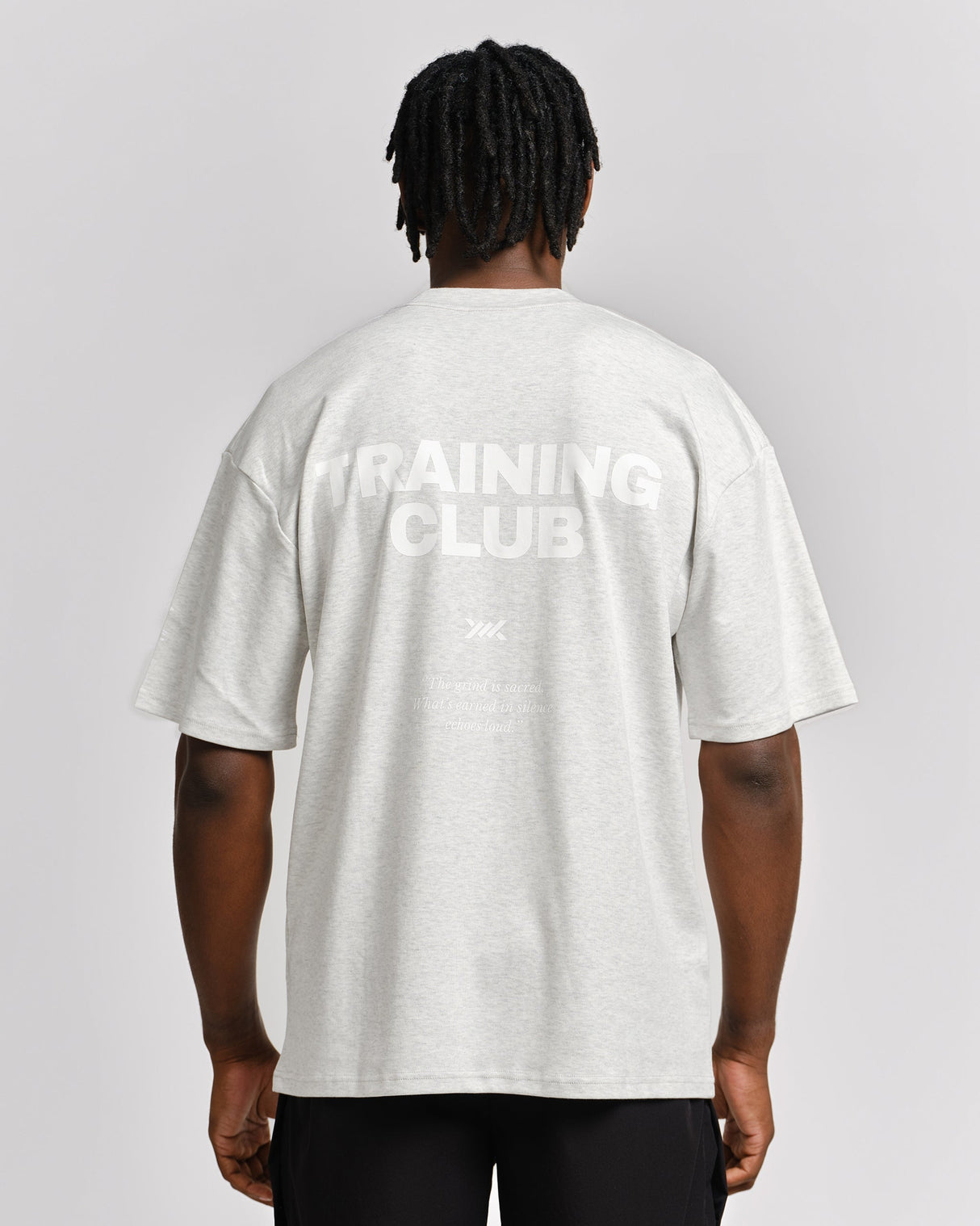 Caged T-Shirt Training Club - Lichtgrijs