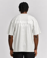Caged T-Shirt Training Club - Lichtgrijs