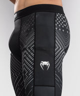 Venum Compressiebroek Midnight Fury - Zwart/Grijs/Zilver