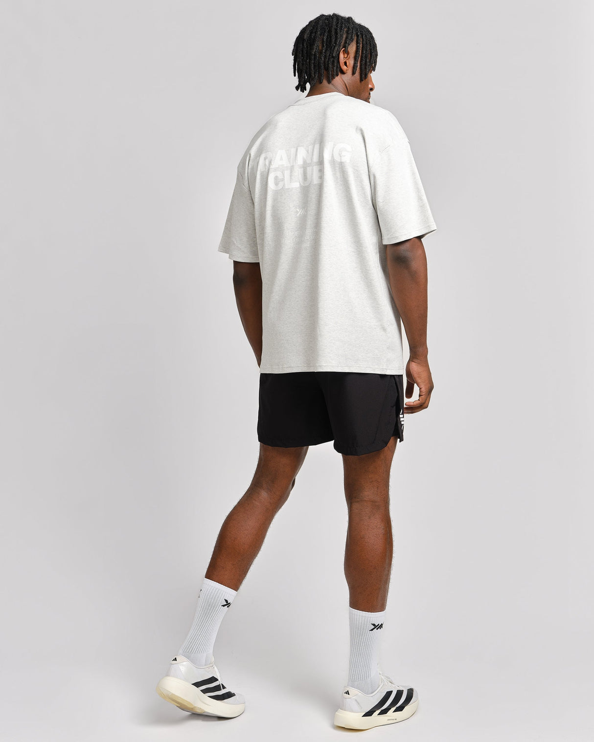 Caged T-Shirt Training Club - Lichtgrijs