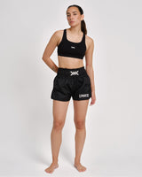 Caged Classic Muay Thai Shorts - Zwart