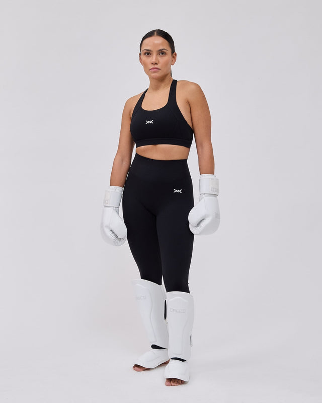Caged Essential Leggings – Schwarz