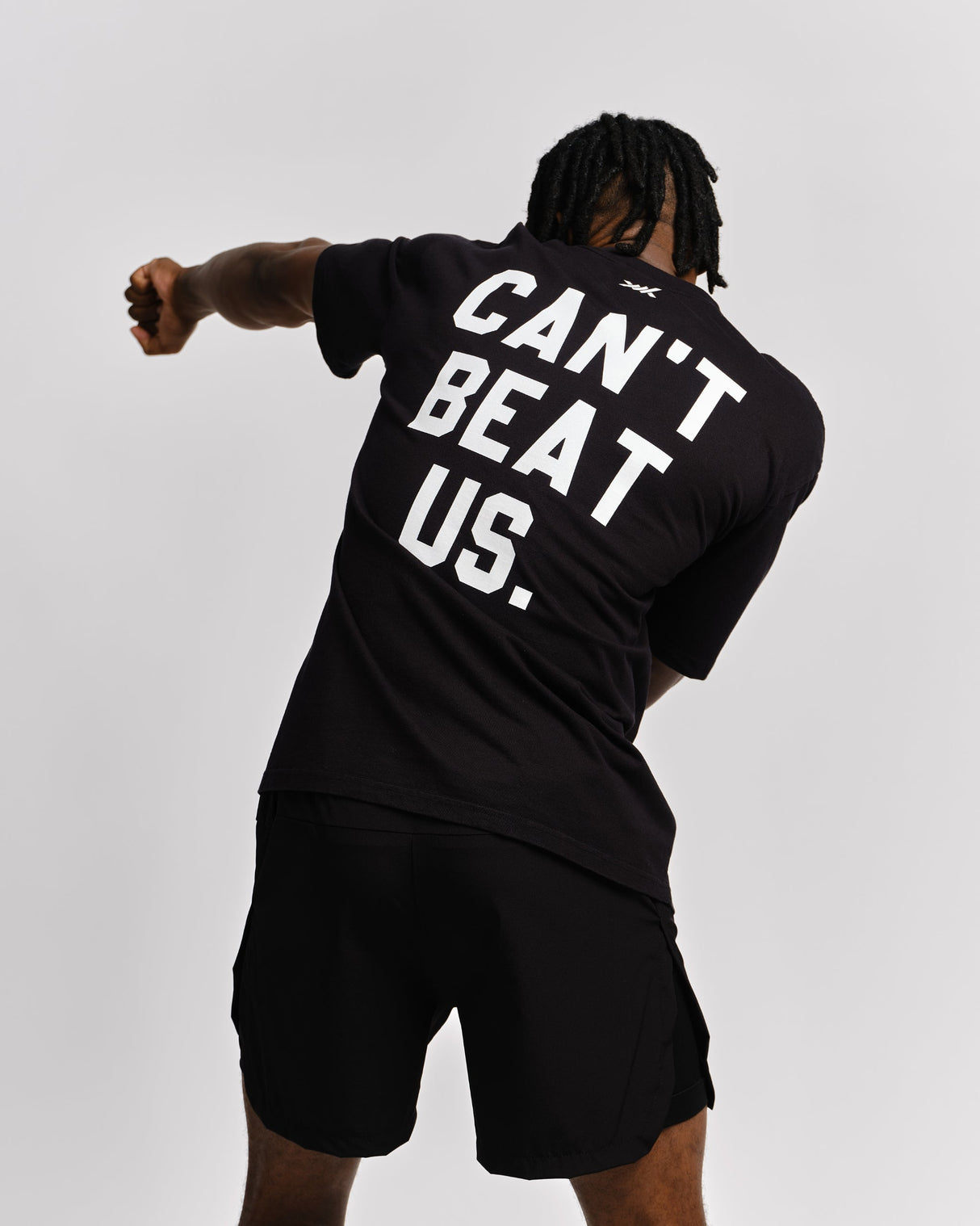 Caged T-Shirt 'CBU' - Zwart