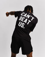 Caged T-Shirt 'CBU' - Zwart