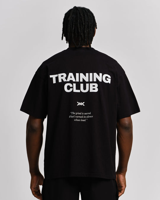 Caged T-Shirt Training Club - Zwart