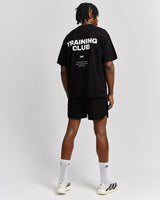 Caged T-Shirt Training Club - Zwart