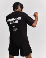 Caged T-Shirt Training Club - Zwart