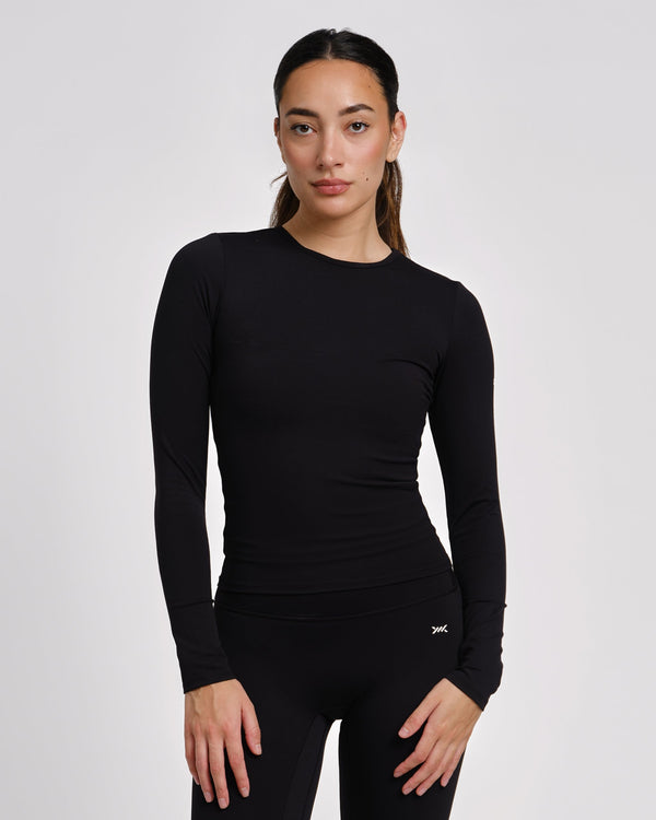 Caged Long Sleeves Aspire - Zwart