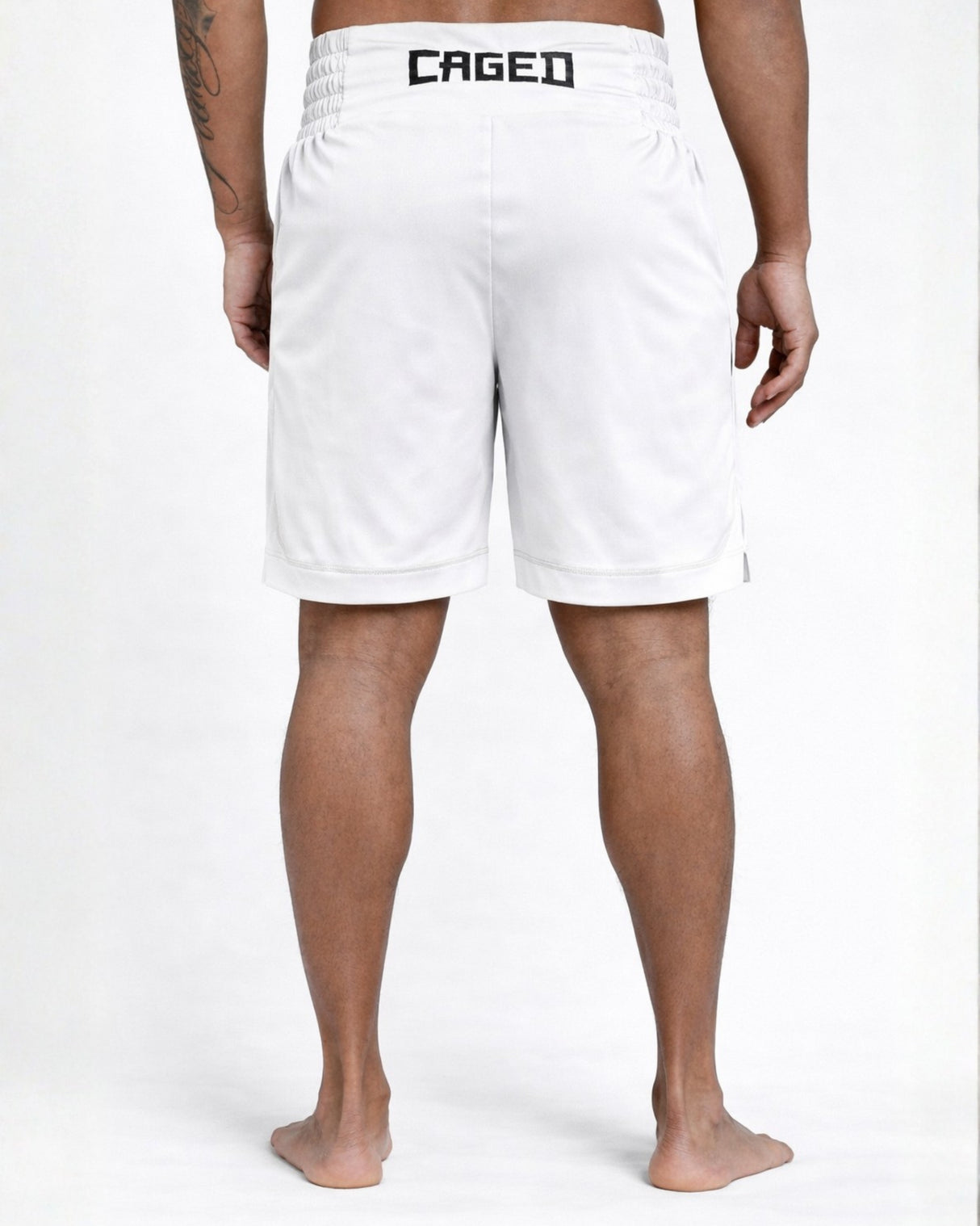 Caged Boksbroek Classic - Wit