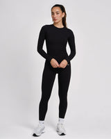 Caged Long Sleeves Aspire - Zwart