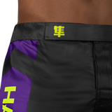 Hayabusa MMA Shorts Icon - Zwart/Neon