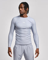 Caged Rashguard Tactical Lange Mouwen - Gunmetal Grey