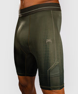Venum MMA Shorts Stealth - Kaki/Donkergroen