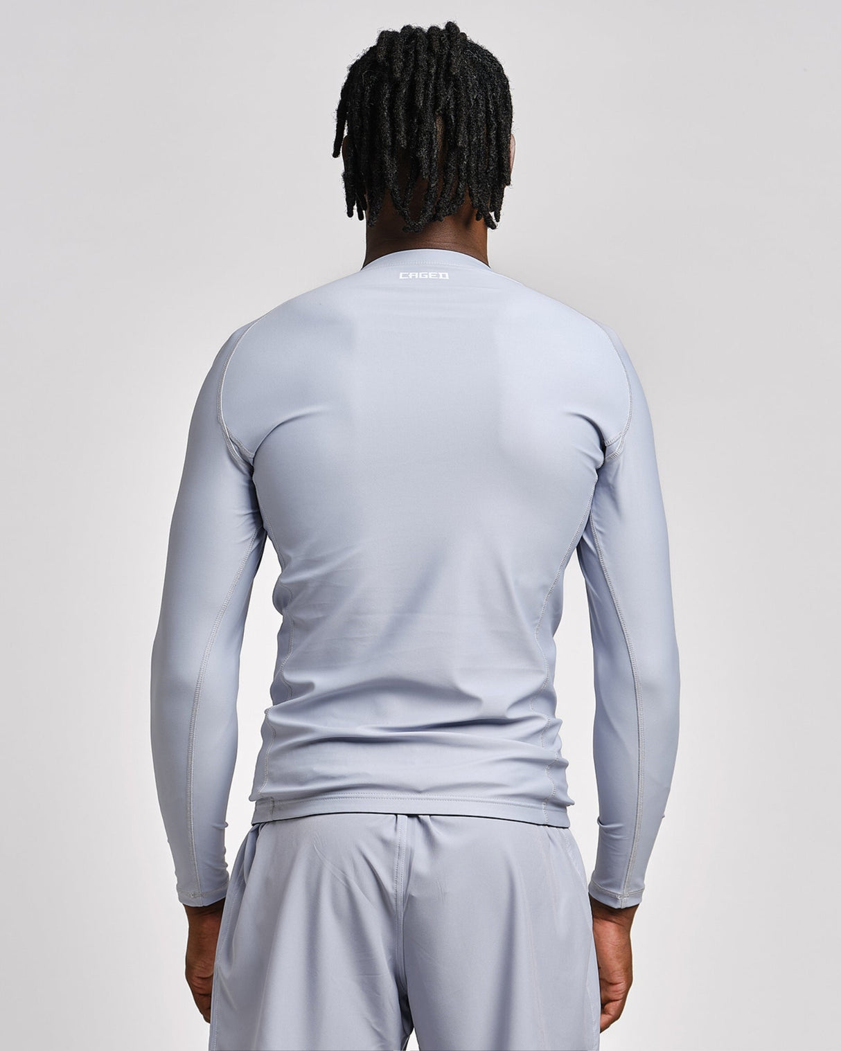 Caged Rashguard Tactical Lange Mouwen - Gunmetal Grey