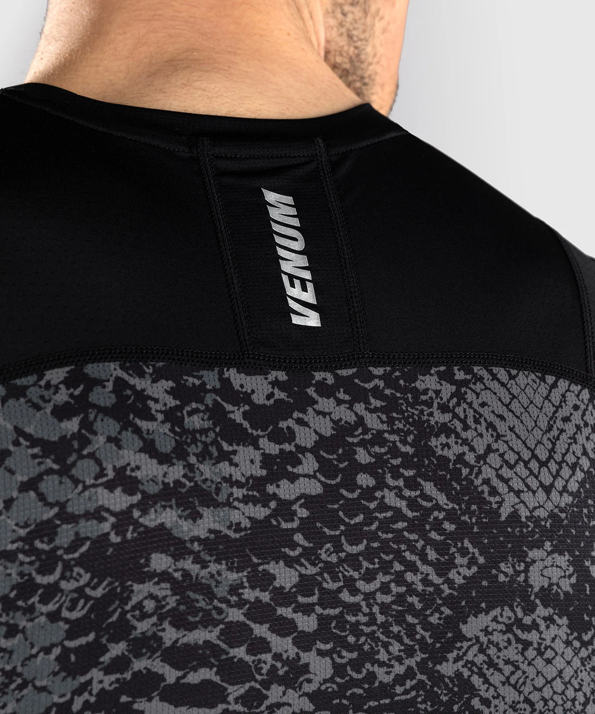 Venum Rashguard Mouwloos G-Fit Scales - Zwart/Grijs