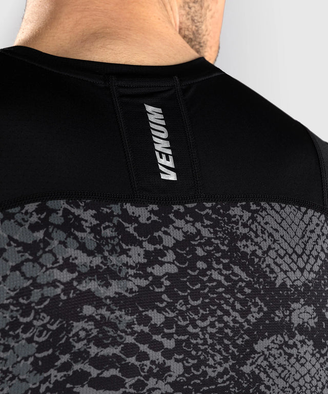 Rashguard Venum G-Fit Scales sans manches – Noir/Gris