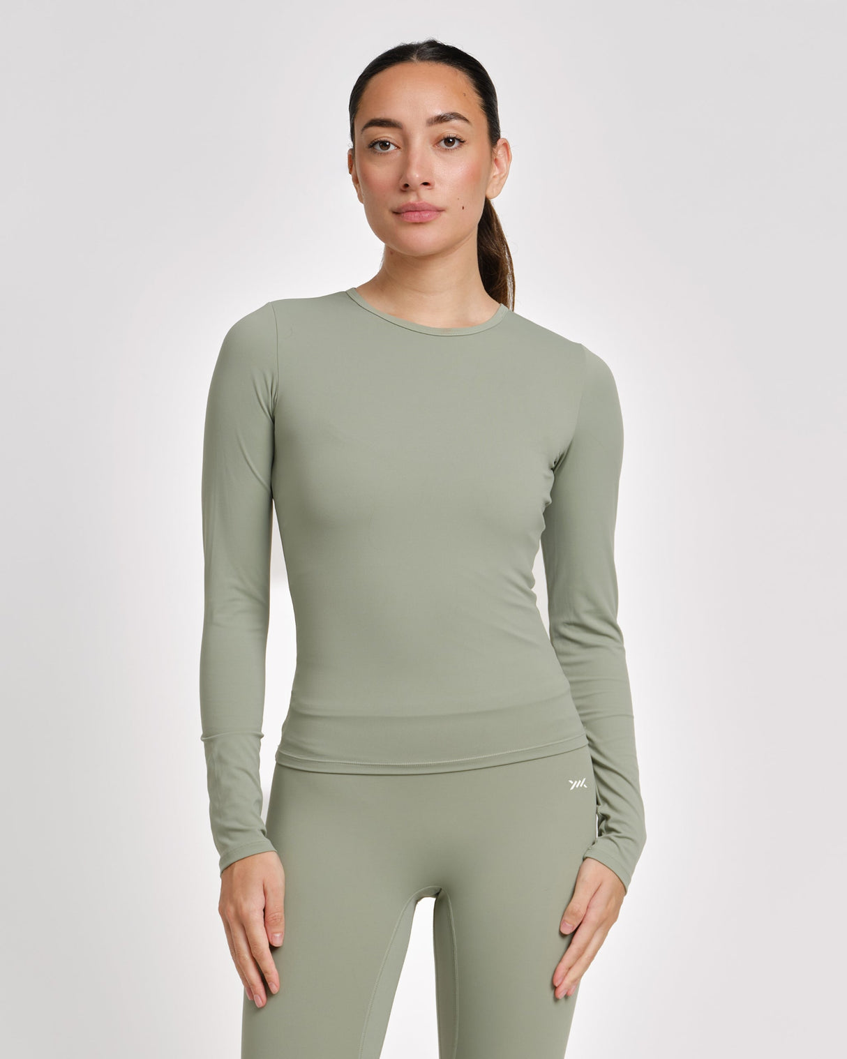 Caged Long Sleeves Aspire - Sage Green
