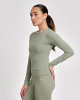 Caged Long Sleeves Aspire - Sage Green