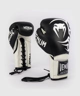 Venum Bokshandschoenen Giant 2.0 Mike Tyson Pro met vetersluiting - Zwart/Wit