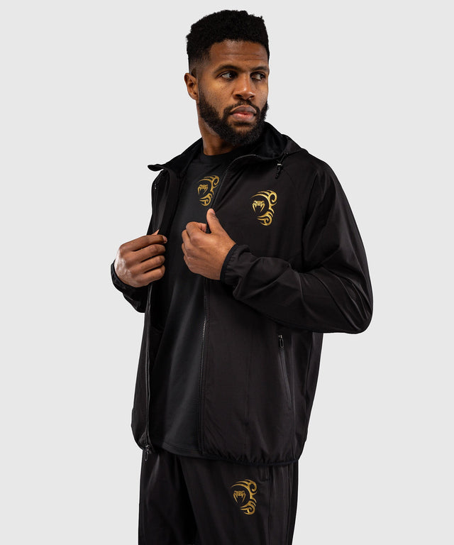 Chaqueta de entrenamiento Venum x Mike Tyson Tiger – Negro/Oro