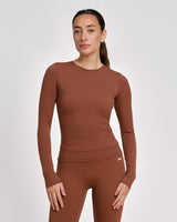 Caged Long Sleeves Aspire - Mocha