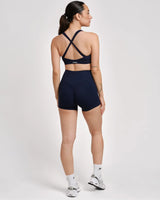 Caged Essential shorts - Navy Blauw