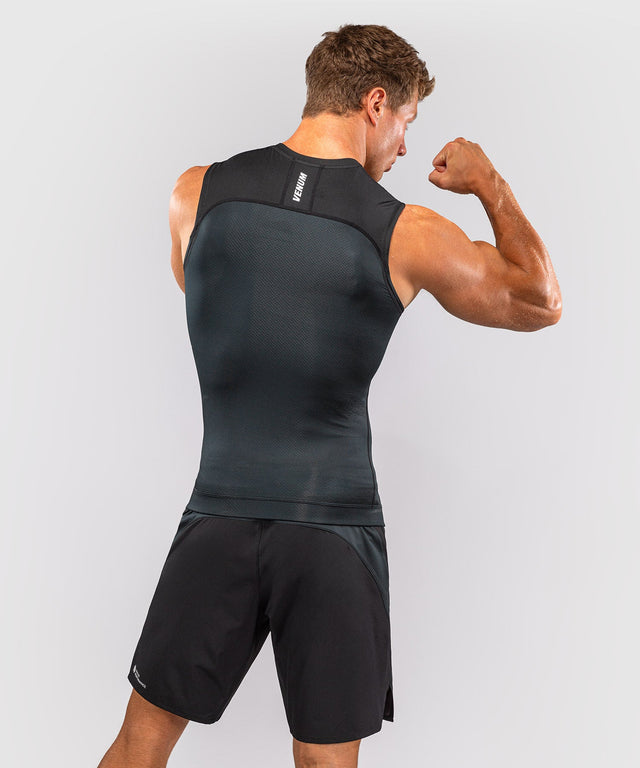Venum Rashguard G-Fit Scale sem mangas – Preto