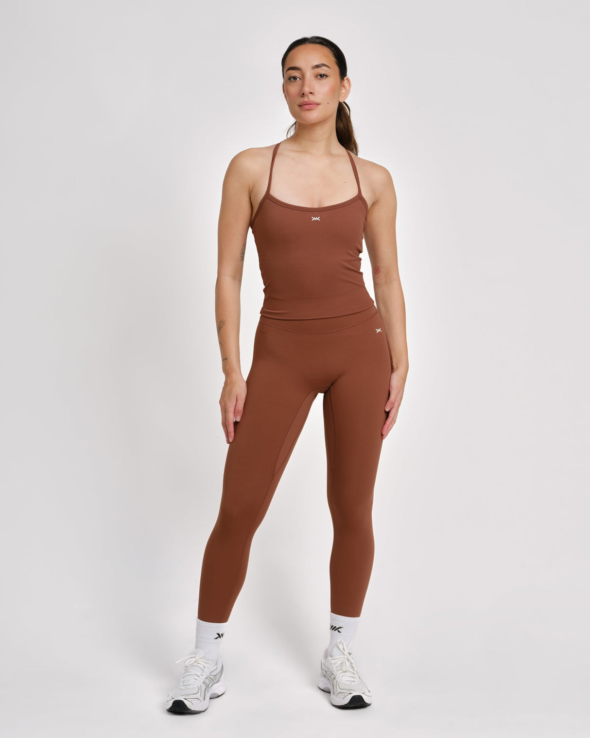 Caged Tank Top Aspire - Mocha