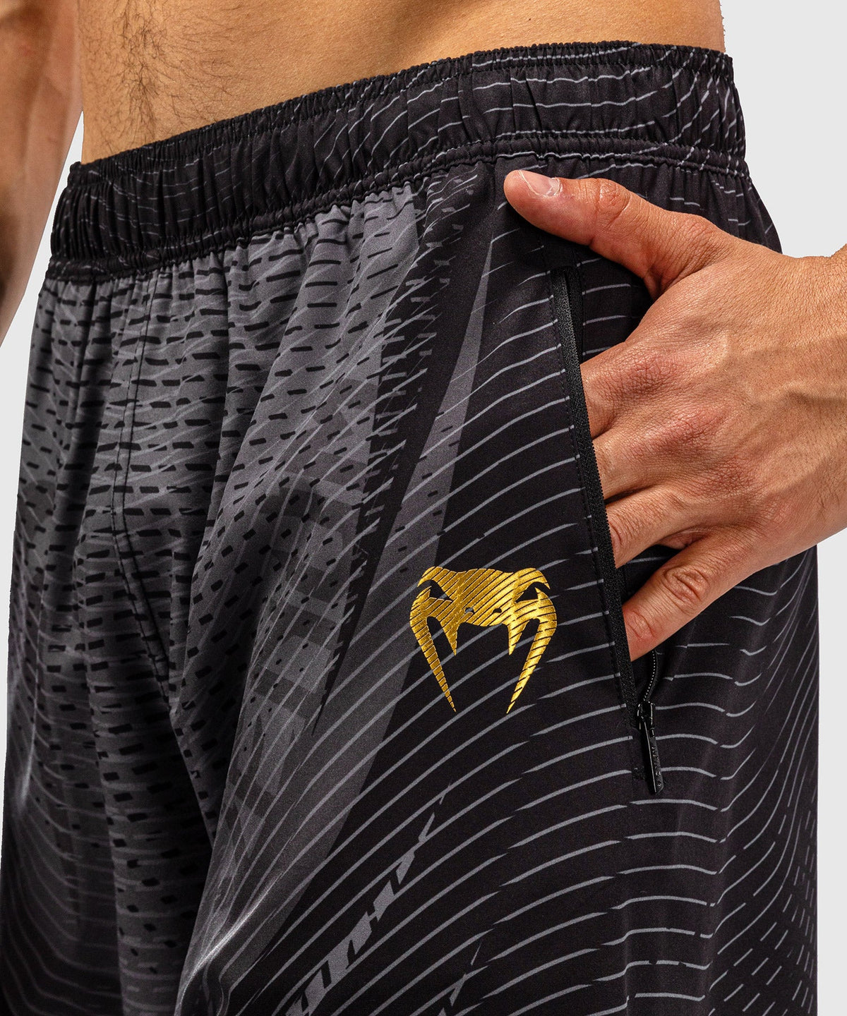 Venum Trainingsshorts Galactic 3.0 - Zwart/Goud
