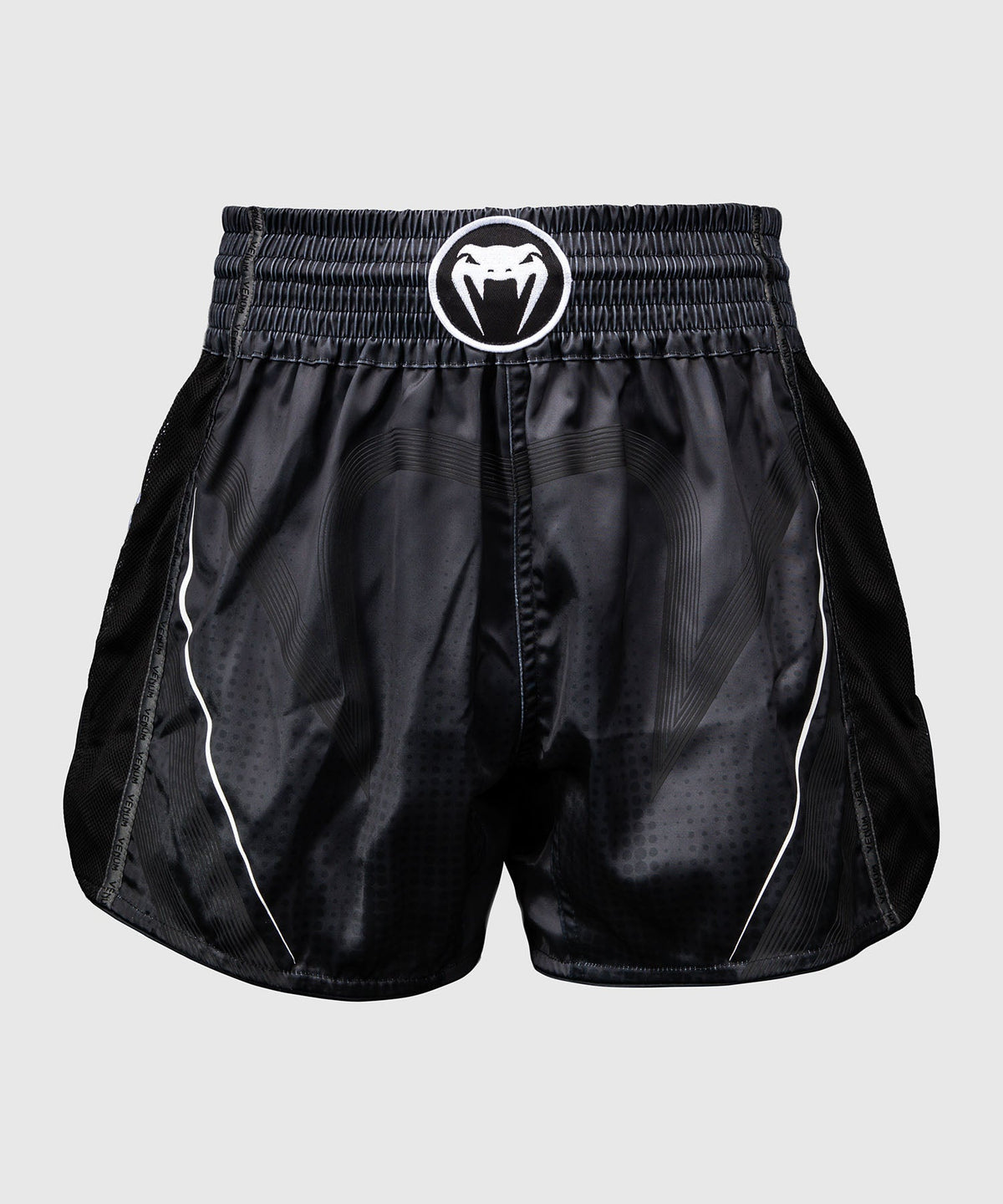 Venum Muay Thai Shorts Stealth - Zwart/Wit