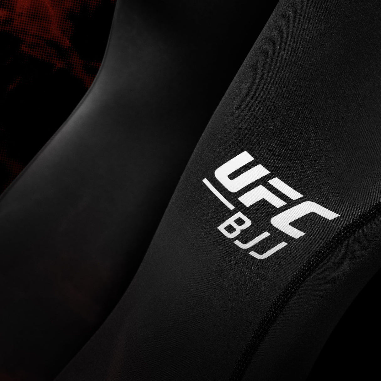 Hayabusa x UFC BJJ Leggings Dames - Zwart/Rood
