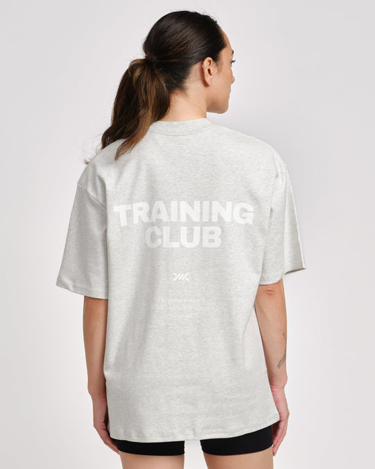 Caged T-Shirt Training Club - Lichtgrijs