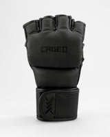 Caged MMA handschoenen Shadow - Zwart/Zwart