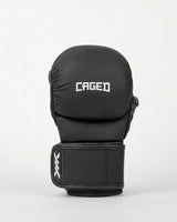 Caged MMA Handschoenen Sparring Shadow - Mat Zwart/Wit
