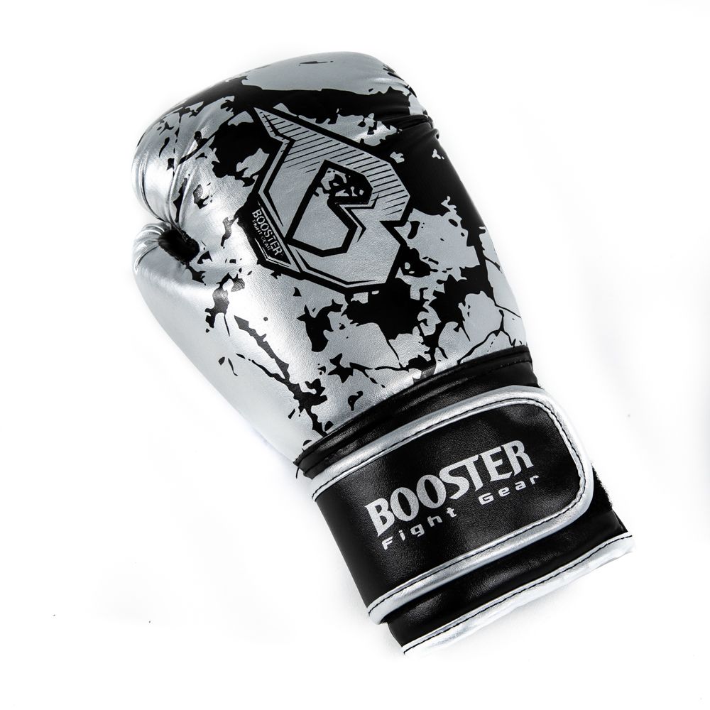 Booster Bokshandschoenen BG Kids Marble - Zilver/Zwart