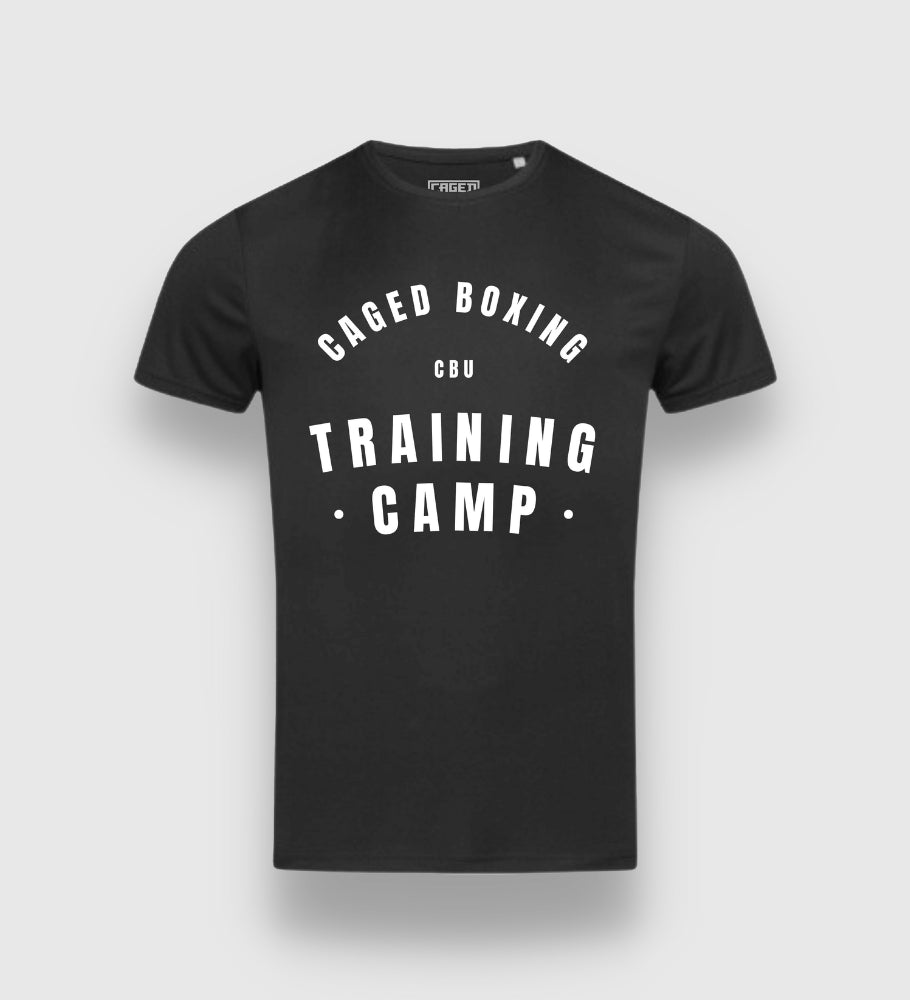 Caged T-Shirt Training Camp - Zwart