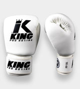 King Pro Boxing Boxhandschuhe BGVL3 - Weiß/Schwarz
