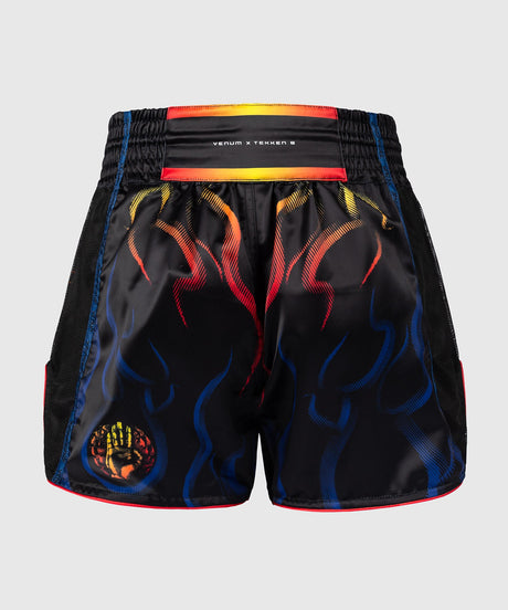 Venum Muay Thai Short TEKKEN 8 Yoshimitsu - Zwart/Oranje - foto 4