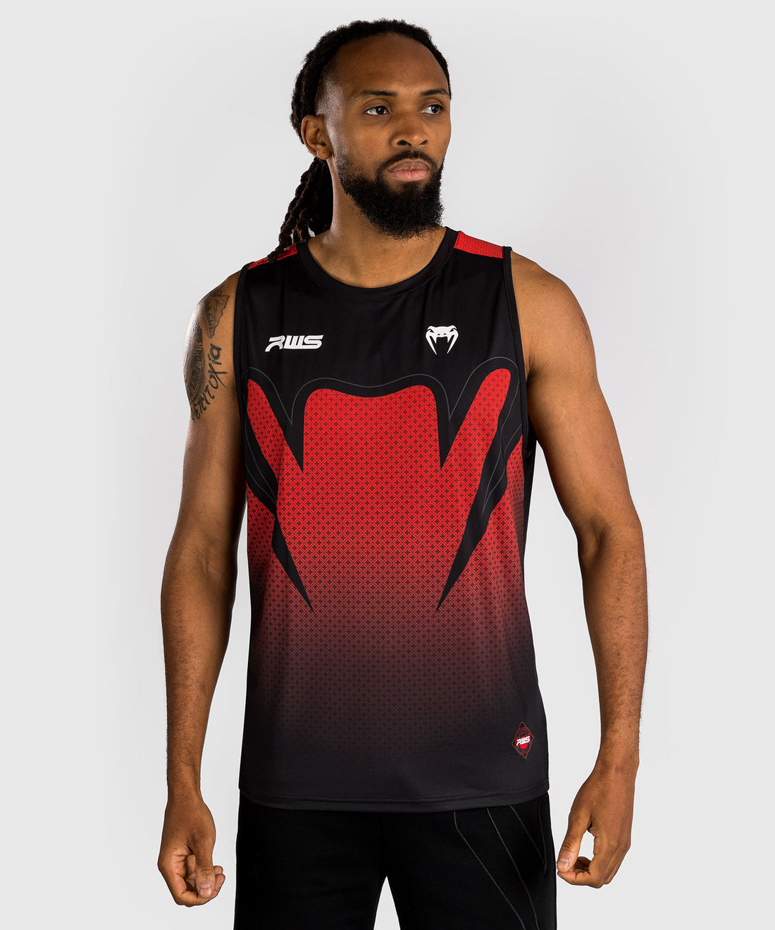 Venum x RWS 2.0 Dry-Tech Tank Top - Zwart/Rood